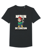 Nebun de Crăciun - Bărbat la agățat Tricou mânecă scurtă guler larg Bărbat Skater