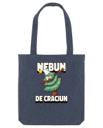 Nebun de Crăciun - Bradul de Crăciun Sacoșă textilă
