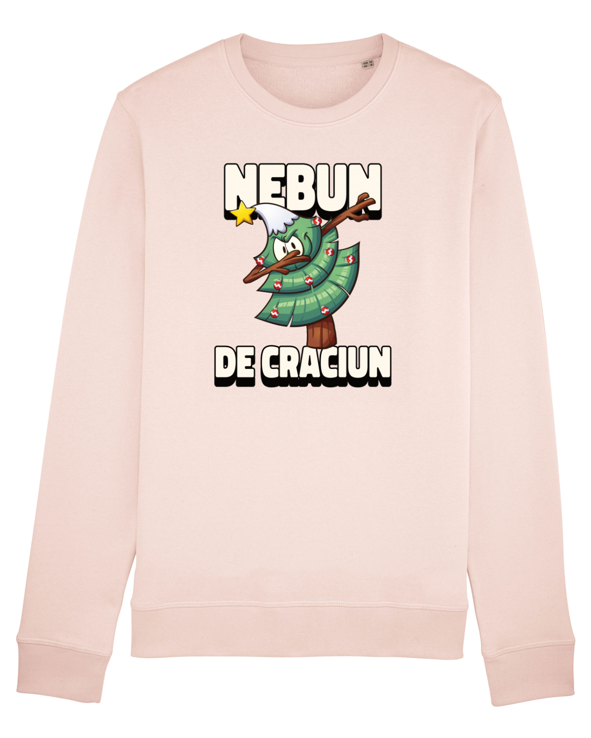 Bluză mânecă lungă Unisex Rise Candy Pink