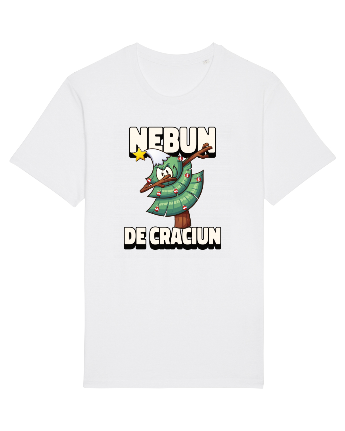 Tricou mânecă scurtă Unisex Rocker White