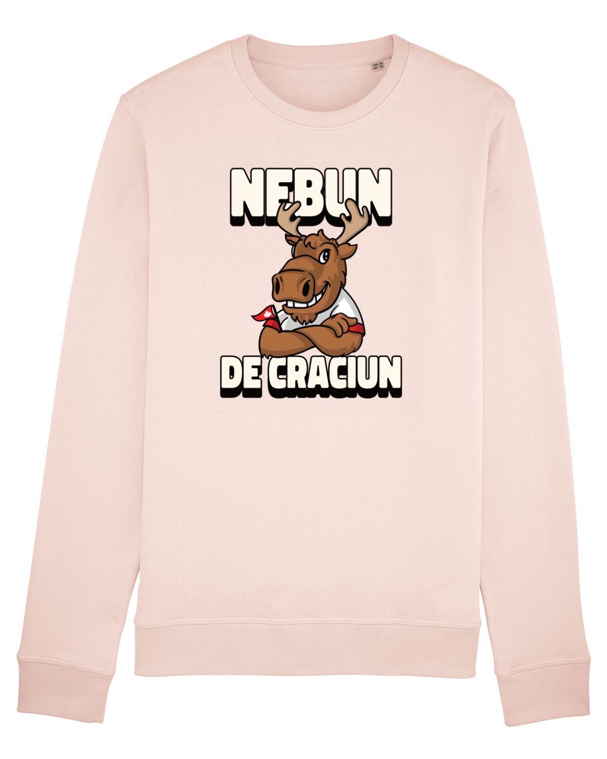 Bluză mânecă lungă Unisex Rise Candy Pink