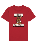 Nebun de Crăciun - Elan canadian Tricou mânecă scurtă Unisex Rocker