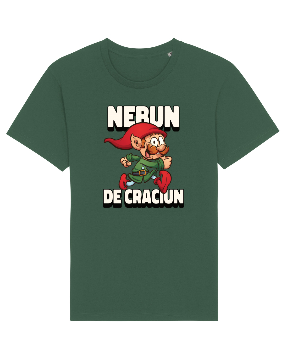 Tricou mânecă scurtă Unisex Rocker Bottle Green