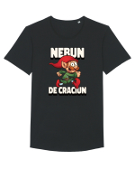 Nebun de Crăciun - Elf de Crăciun Tricou mânecă scurtă guler larg Bărbat Skater