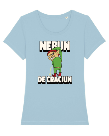 Nebun de Crăciun - Elf răutăcios Sky Blue