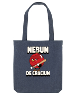 Nebun de Crăciun - Globul bătăuș Sacoșă textilă