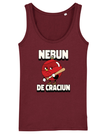 Nebun de Crăciun - Globul bătăuș Burgundy