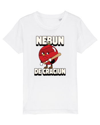 Nebun de Crăciun - Globul bătăuș White