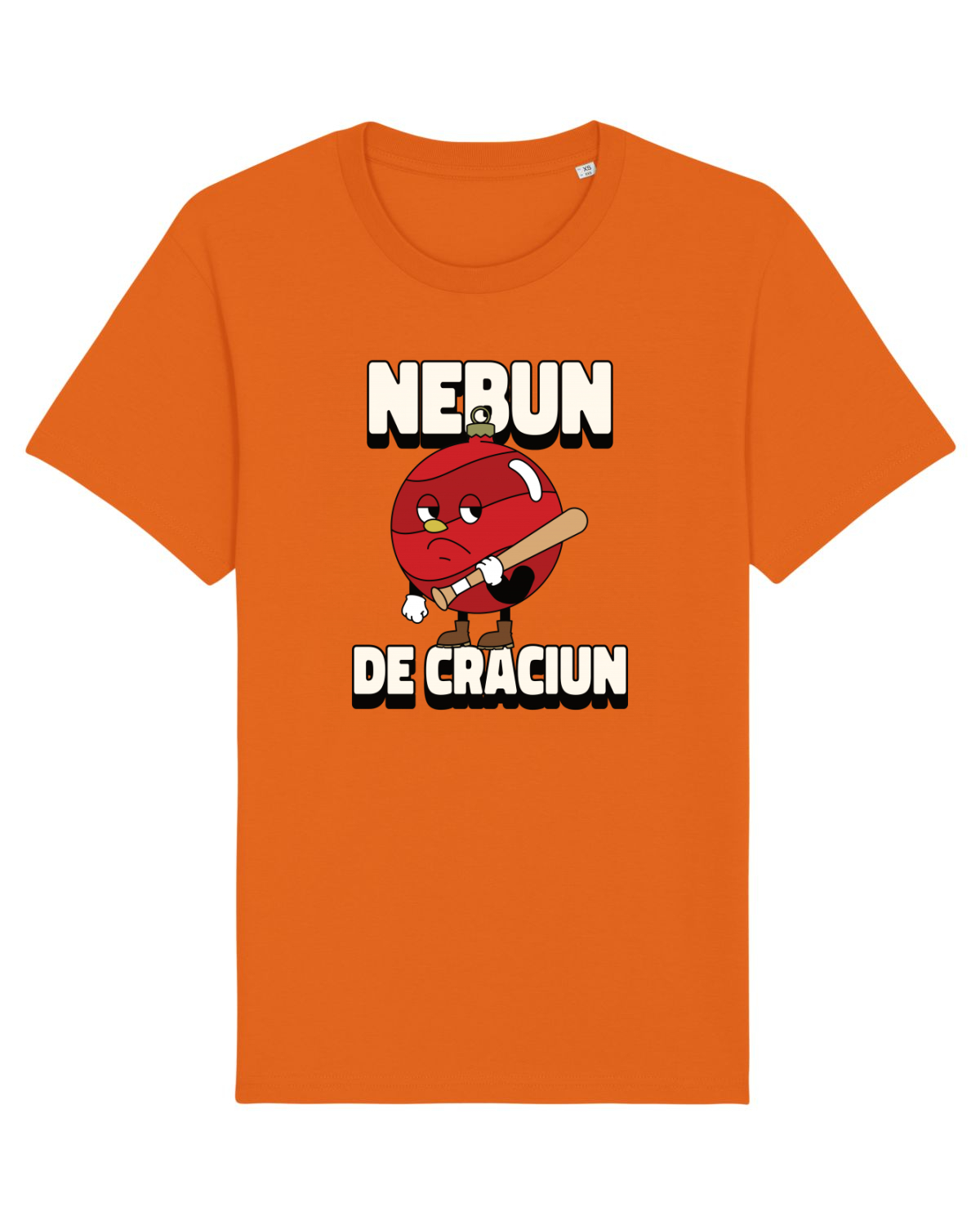 Tricou mânecă scurtă Unisex Rocker Bright Orange