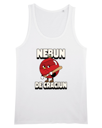 Nebun de Crăciun - Globul bătăuș White