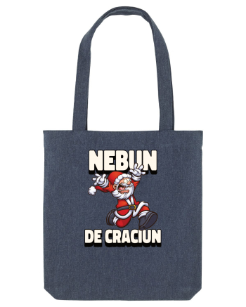 Nebun de Crăciun - Moșul cel vesel Midnight Blue