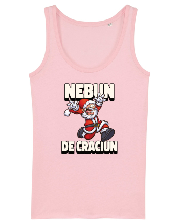 Nebun de Crăciun - Moșul cel vesel Cotton Pink
