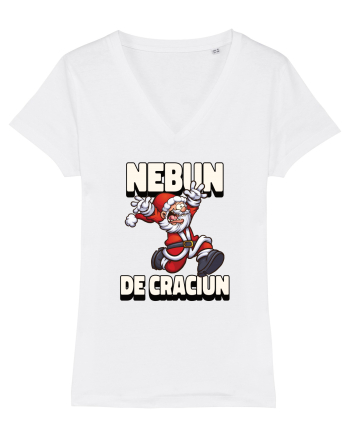 Nebun de Crăciun - Moșul cel vesel White