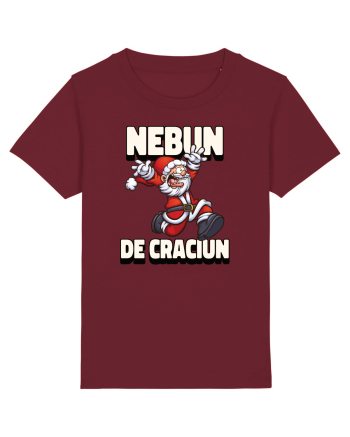 Nebun de Crăciun - Moșul cel vesel Burgundy