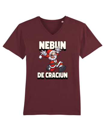 Nebun de Crăciun - Moșul cel vesel Burgundy