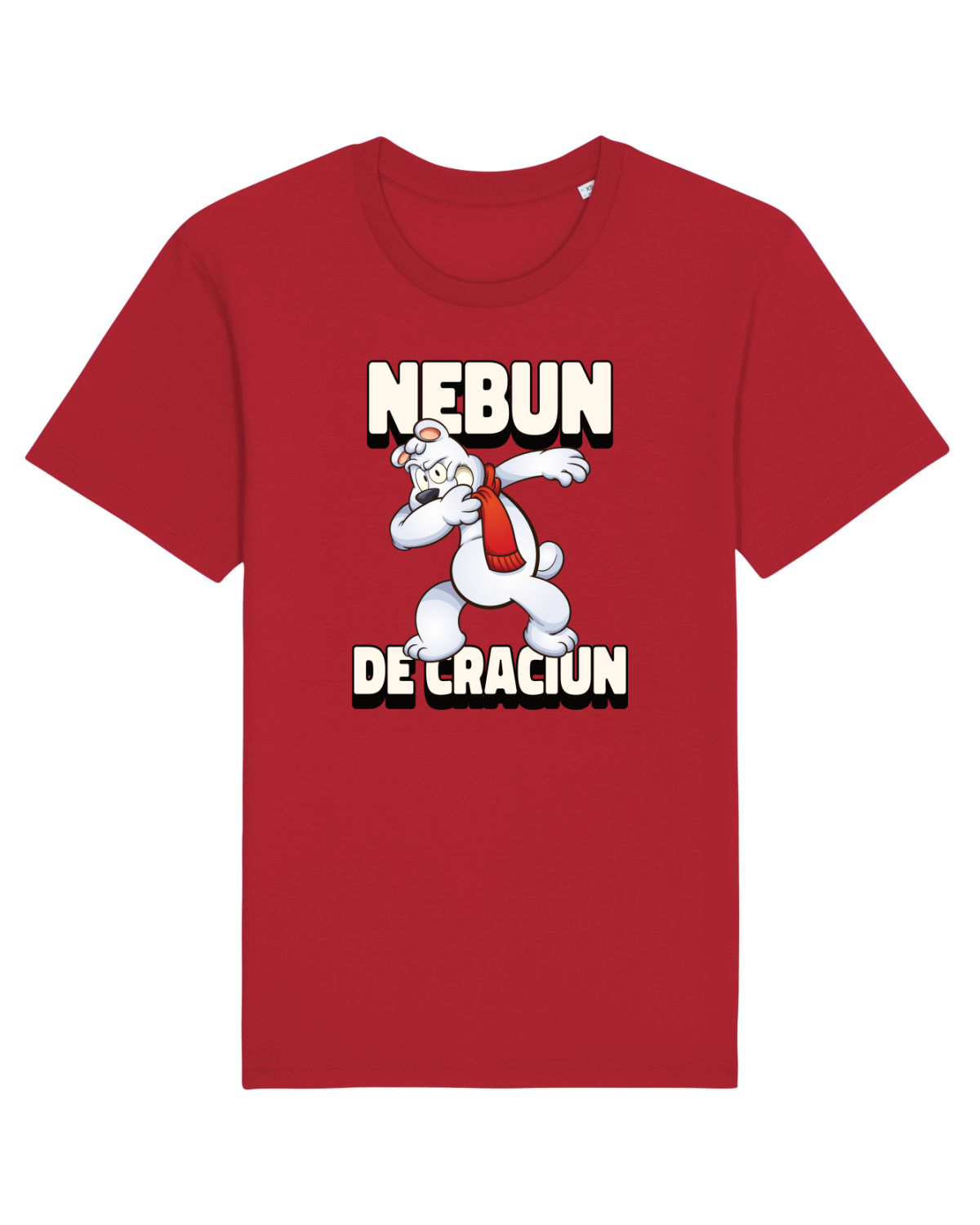 Tricou mânecă scurtă Unisex Rocker Red