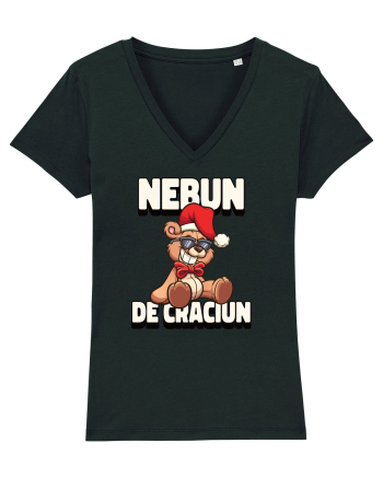 Nebun de Crăciun - Ursuleț simpatic Black