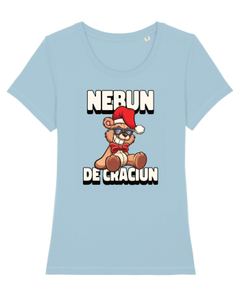 Nebun de Crăciun - Ursuleț simpatic Sky Blue