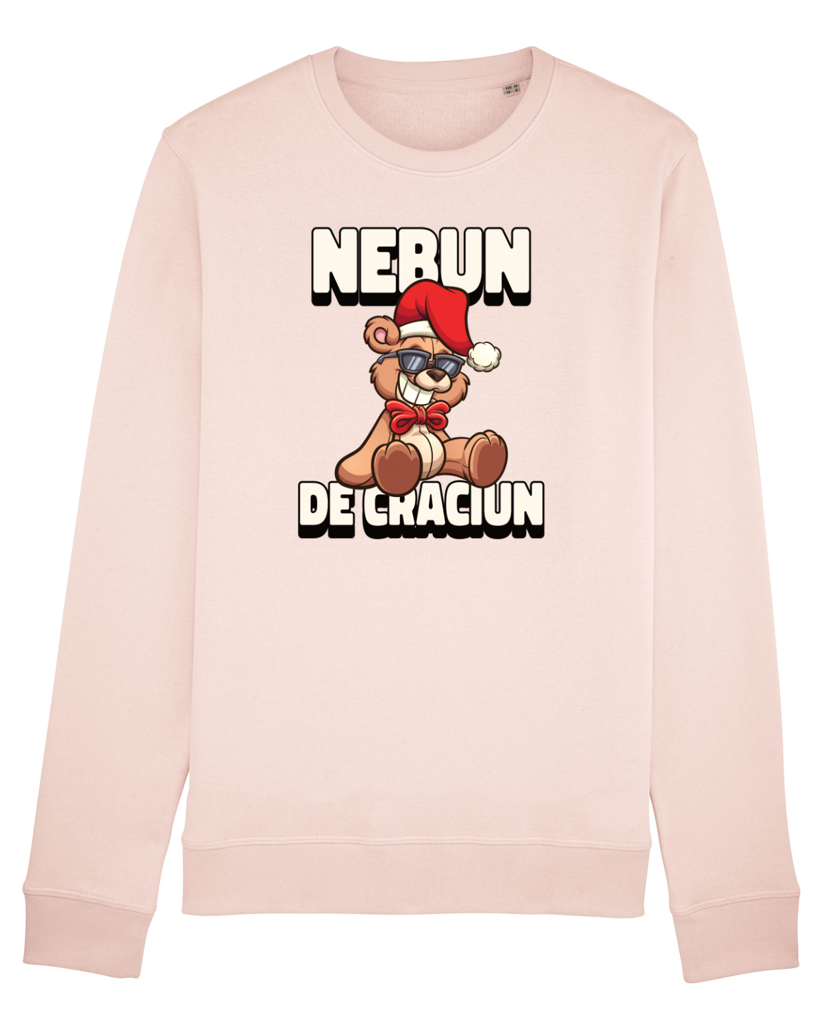 Bluză mânecă lungă Unisex Rise Candy Pink