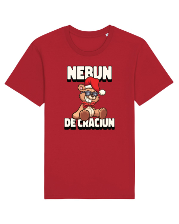 Nebun de Crăciun - Ursuleț simpatic Red