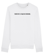 martial arts is a... Bluză mânecă lungă Unisex Rise