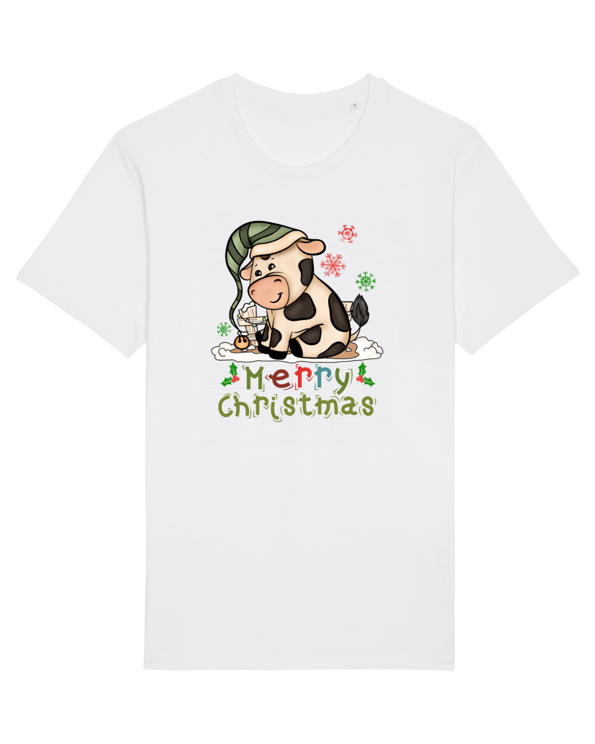 Tricou mânecă scurtă Unisex Rocker White