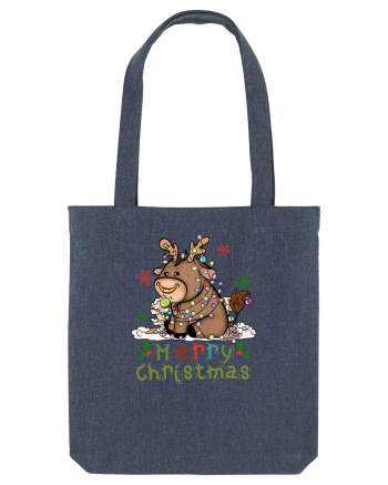 Vacă drăguță Merry Christmas Midnight Blue