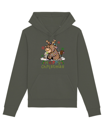Vacă drăguță Merry Christmas Khaki