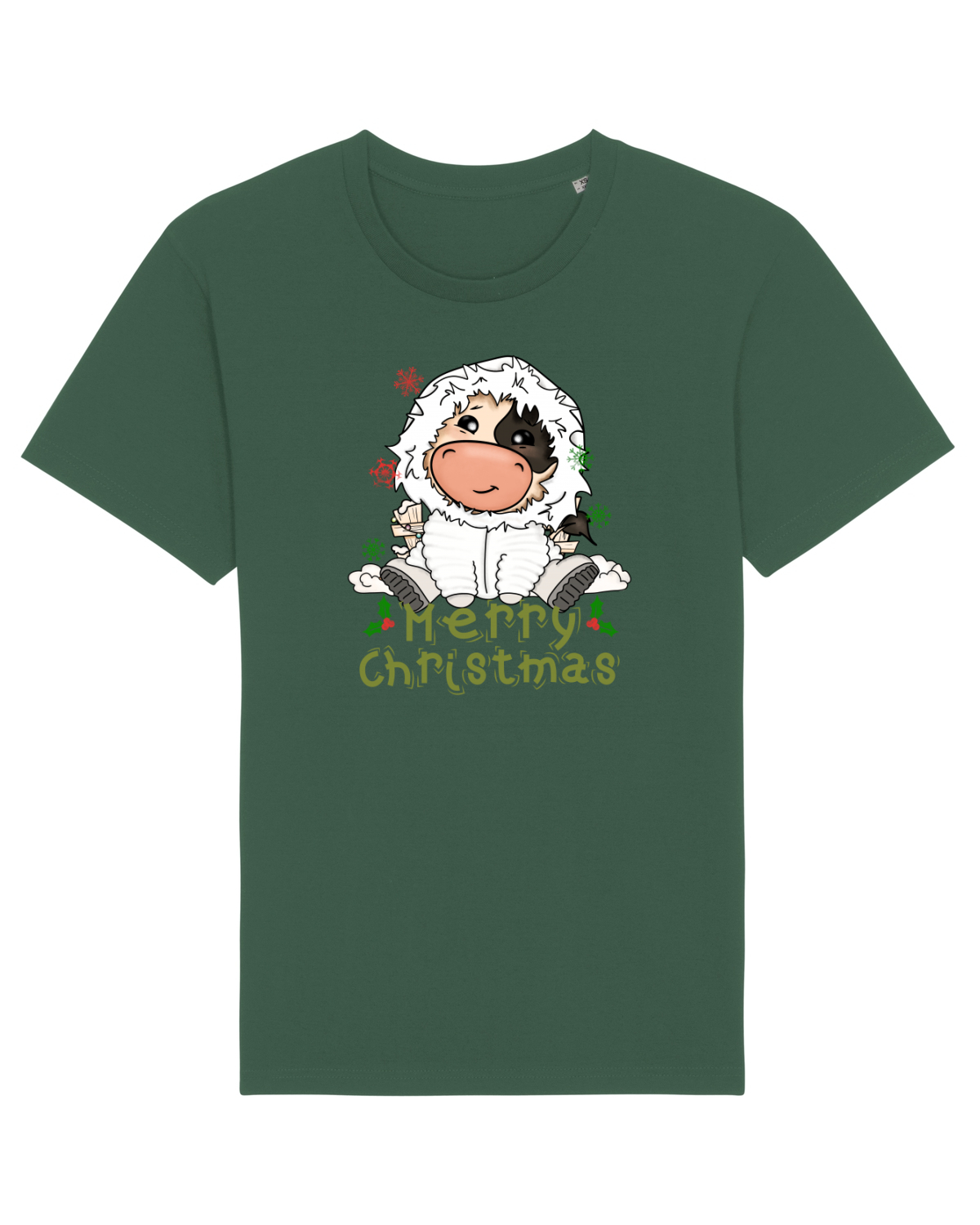 Tricou mânecă scurtă Unisex Rocker Bottle Green