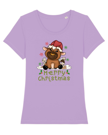 Merry Christmas HO HO HO cu Văcuțe Lavender Dawn