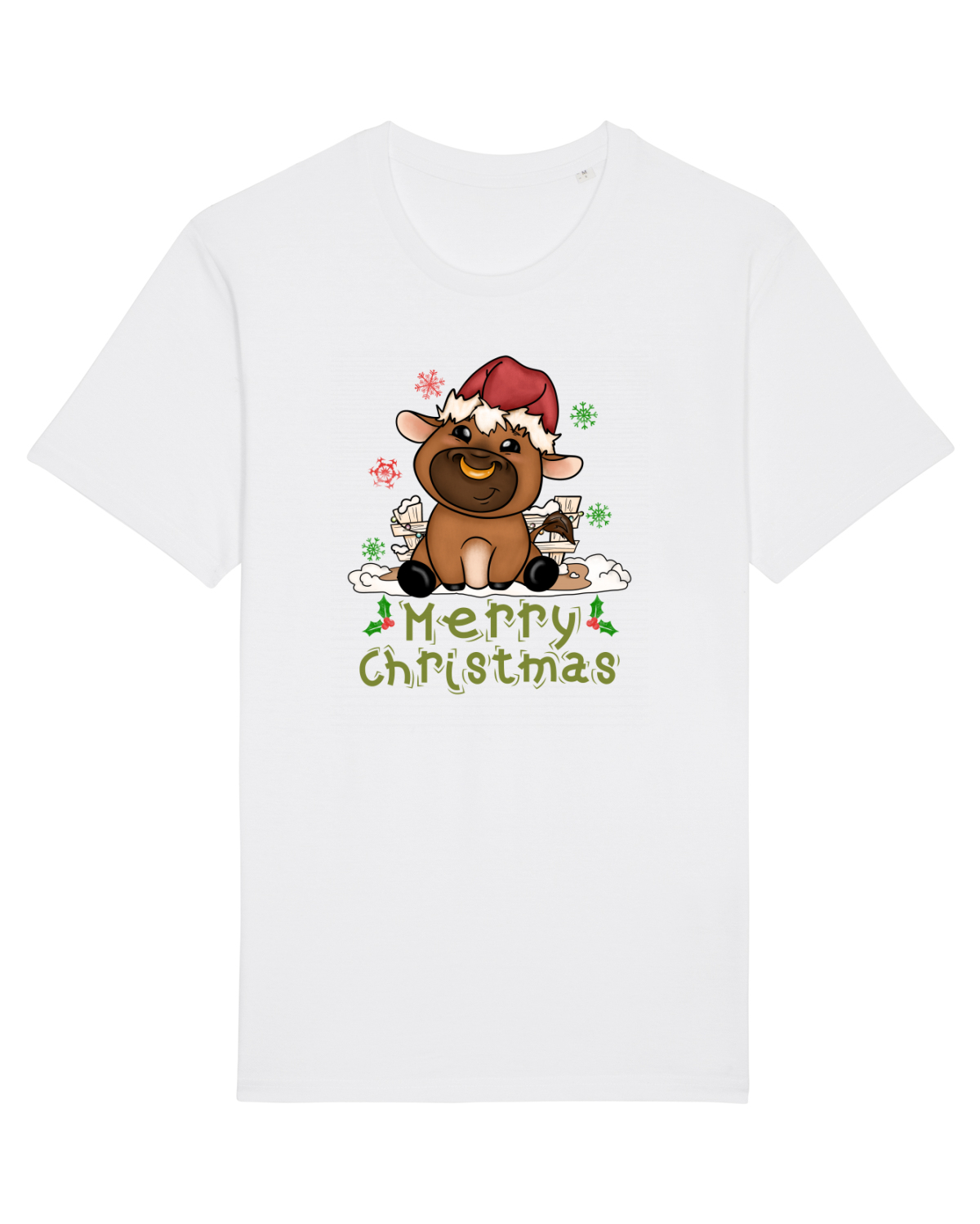 Tricou mânecă scurtă Unisex Rocker White
