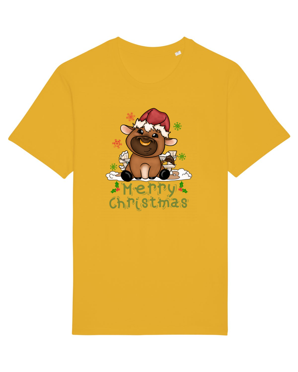 Tricou mânecă scurtă Unisex Rocker Spectra Yellow
