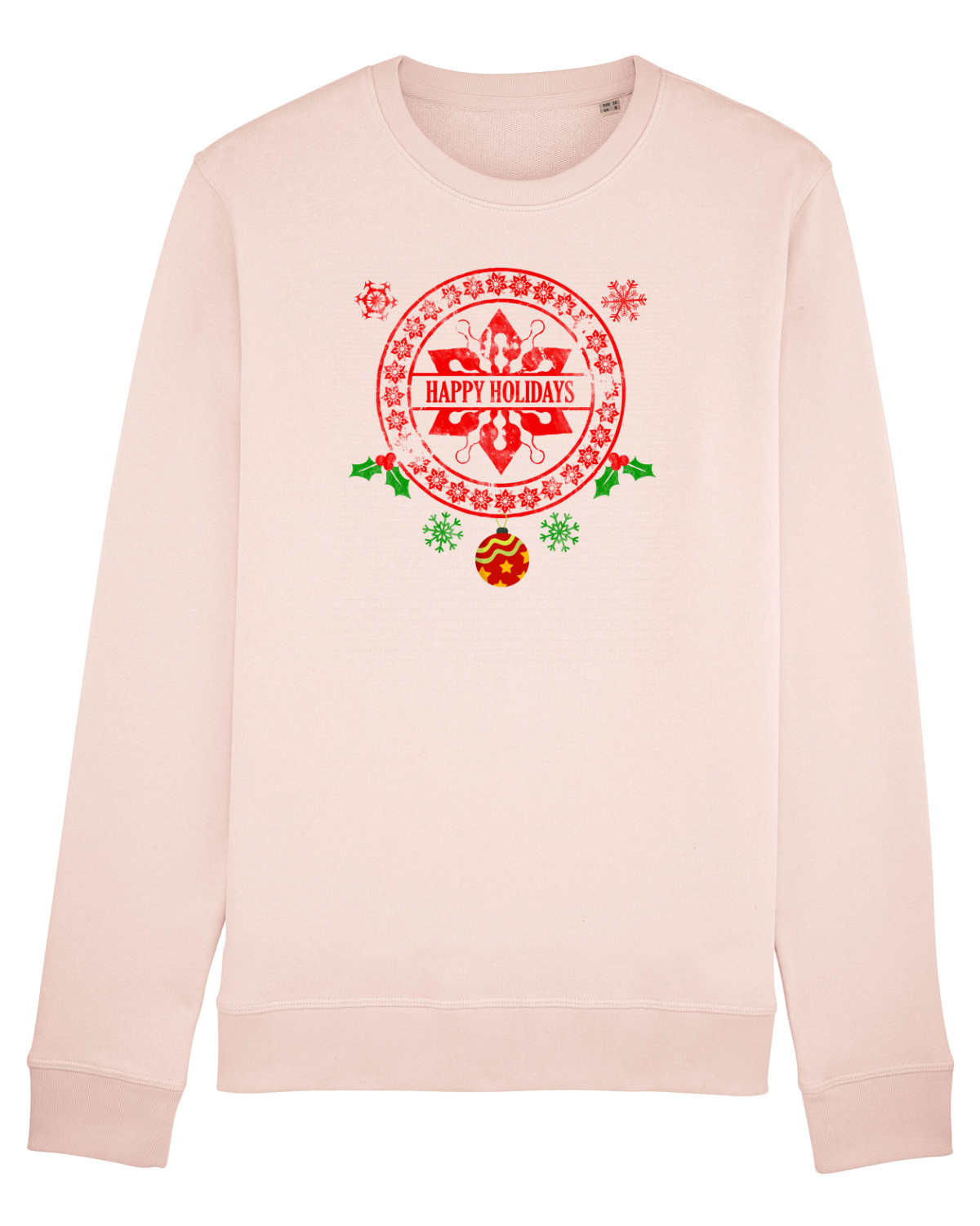 Bluză mânecă lungă Unisex Rise Candy Pink