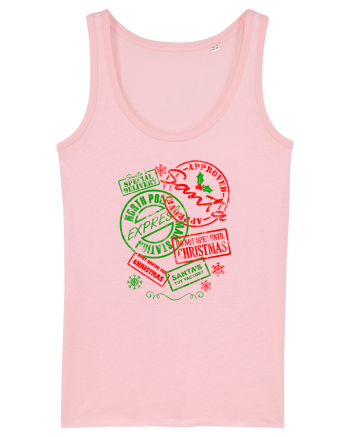 Ștampilat de Moș Crăciun Cotton Pink