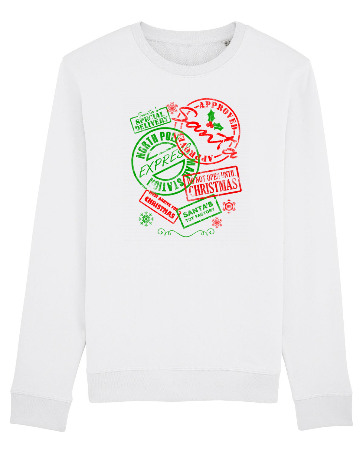 Bluză mânecă lungă Unisex Rise White