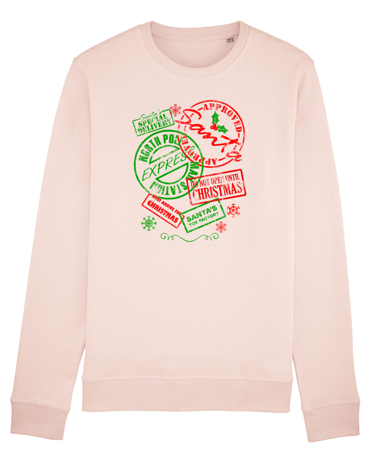 Bluză mânecă lungă Unisex Rise Candy Pink