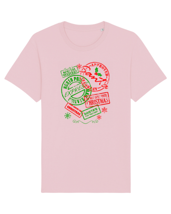 Ștampilat de Moș Crăciun Cotton Pink