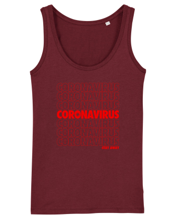 Corona Virus Burgundy