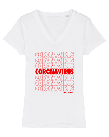 Corona Virus White