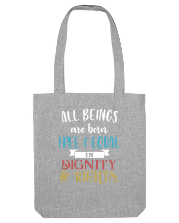 Free and Equal Heather Grey