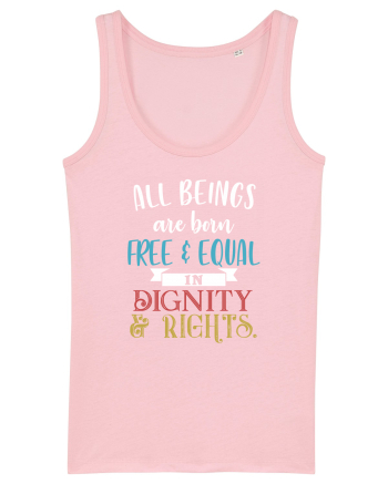 Free and Equal Cotton Pink
