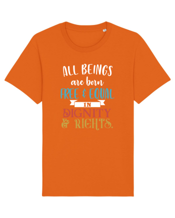 Free and Equal Bright Orange
