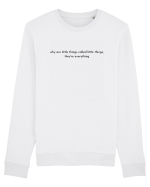 why are little things... Bluză mânecă lungă Unisex Rise