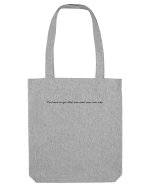you have to get... Sacoșă textilă