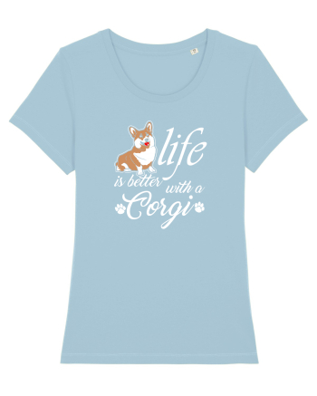 Corgi Sky Blue