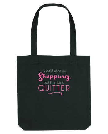 Give up shopping Black