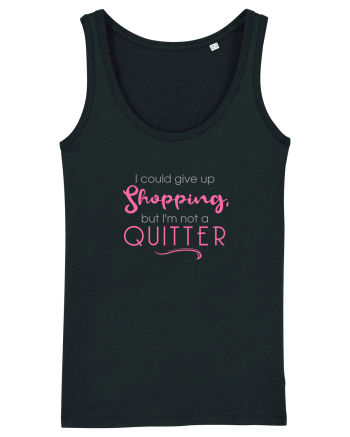 Give up shopping Black