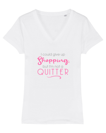 Give up shopping White