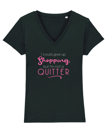 Give up shopping Black