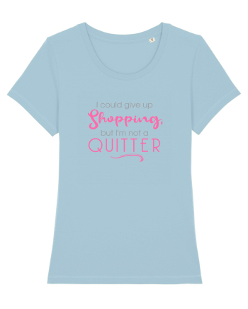 Give up shopping Sky Blue